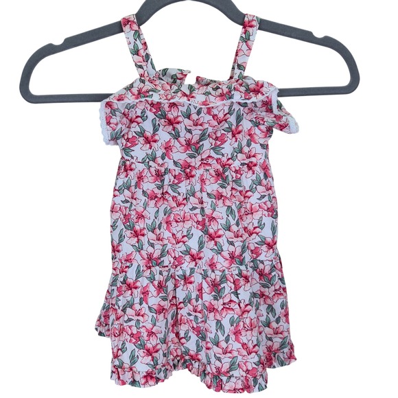 Janie and Jack Other - Janie and Jack Girl Summer Dress 6 to 12 months Floral Ruffle Party Kidcore Pink